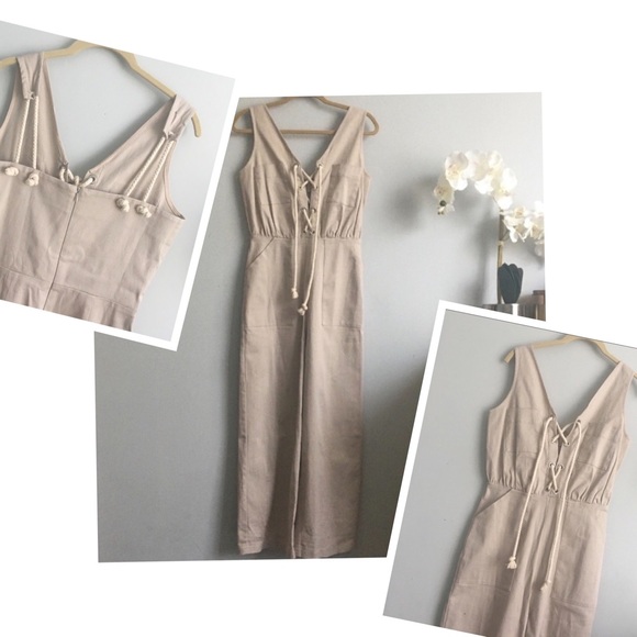 NWT Minimal Nude Utility Jumpsuit - Picture 11 of 11
